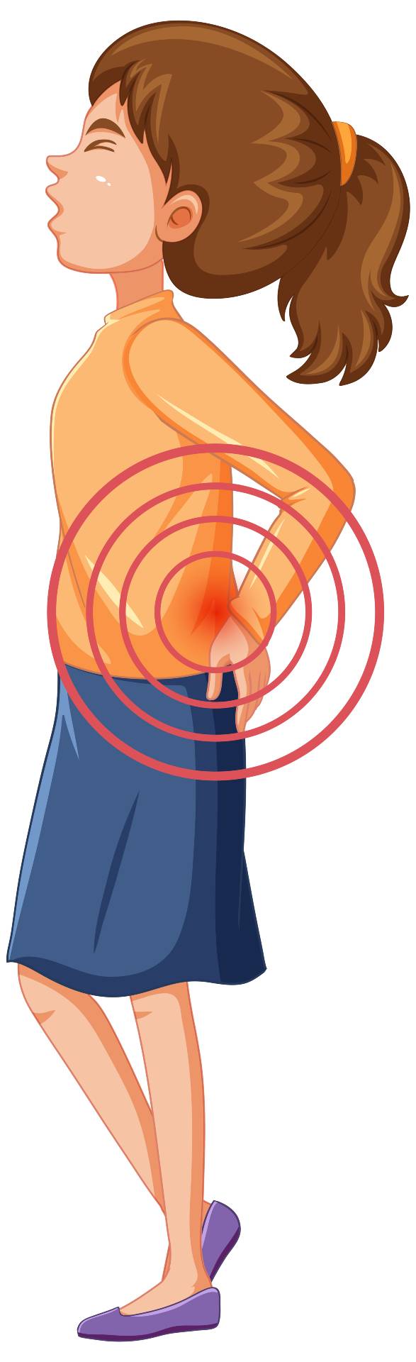 Joint pain can be a relentless companion. Lady suffering with joint pain due to Uric Acid high level.