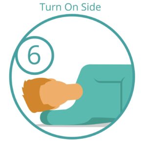 CPR Procedure Step-6 is getting performed.